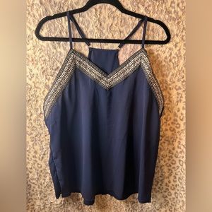 Navy blue tank size XL